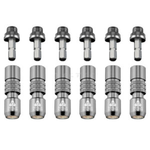 IO-RA/6 - IO Retrofit Quick-Change Coupler, Aluminum - 6-pack